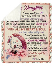 Gift For Daughter - To My Daughter Unicorn Sherpa Fleece Blanket tile