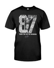 Thank you for the memories Classic T-Shirt front