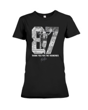 Thank you for the memories Premium Fit Ladies Tee thumbnail