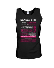 Kansas Girl Unisex Tank thumbnail