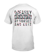 Horses and Cats Classic T-Shirt back