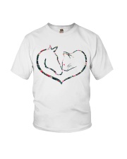 Horses and Cats Youth T-Shirt thumbnail