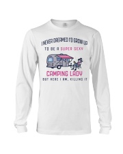 Camping Lady Long Sleeve Tee thumbnail