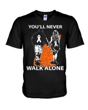 You'll Never Walk Alone V-Neck T-Shirt thumbnail
