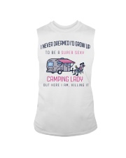 Camping Lady Sleeveless Tee thumbnail