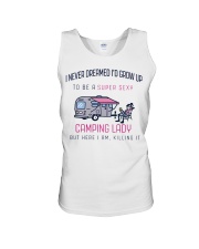Camping Lady Unisex Tank thumbnail