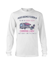 Camping Lady Long Sleeve Tee thumbnail