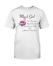 Flamingo Girl Classic T-Shirt front
