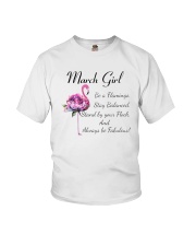 Flamingo Girl Youth T-Shirt thumbnail