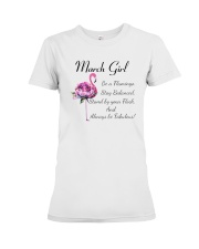 Flamingo Girl Premium Fit Ladies Tee thumbnail