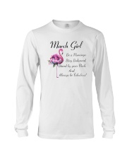Flamingo Girl Long Sleeve Tee thumbnail