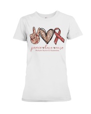Peace Love Cure Premium Fit Ladies Tee thumbnail