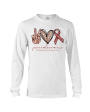 Peace Love Cure Long Sleeve Tee thumbnail