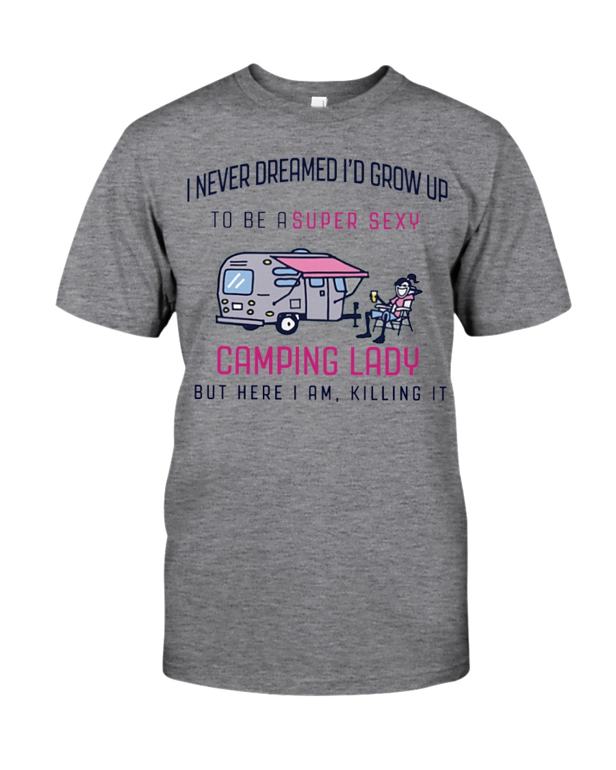 Camping Lady Classic T-Shirt