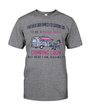 Camping Lady Classic T-Shirt front