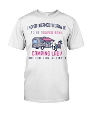 Camping Lady Classic T-Shirt tile