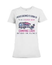 Camping Lady Premium Fit Ladies Tee thumbnail
