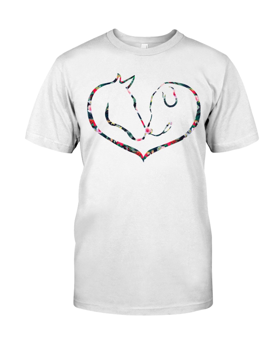 Horses and Dogs Classic T-Shirt