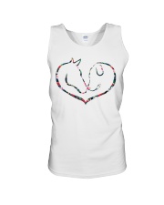 Horses and Dogs Unisex Tank thumbnail