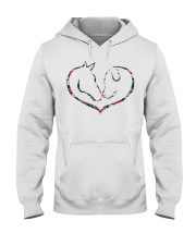 Horses and Dogs Hooded Sweatshirt thumbnail