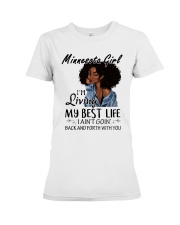 Minnesota Girl Premium Fit Ladies Tee thumbnail