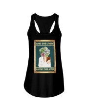 And She Lived Happily Ever After Ladies Flowy Tank tile