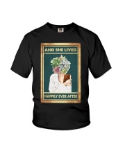 And She Lived Happily Ever After Youth T-Shirt tile