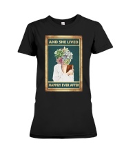 And She Lived Happily Ever After Premium Fit Ladies Tee tile