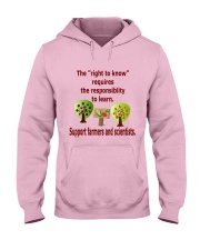 The right to know requires responsibility to learn Hooded Sweatshirt tile