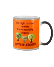 The right to know requires responsibility to learn Color Changing Mug color-changing-right