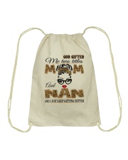 Mom And Nan - 2022.Png Drawstring Bag tile