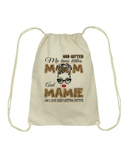 Mom And Mamie - 2022.Png Drawstring Bag tile