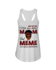 Mom And Meme Rock Them Both - B2 Ladies Flowy Tank tile
