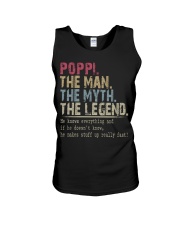Poppi - The Legend - He Knows Everything Unisex Tank tile