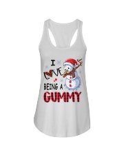 I Love Being A Gummy - Xmas Ladies Flowy Tank tile
