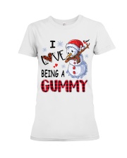 I Love Being A Gummy - Xmas Premium Fit Ladies Tee tile
