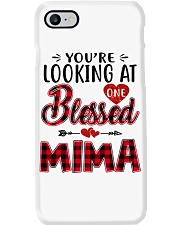 One Blessed Mima - Red Phone Case tile