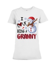 I Love Being A Granny - Xmas Premium Fit Ladies Tee tile
