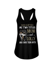 Mom And Lolly - Rock Them Both Cross Ladies Flowy Tank tile