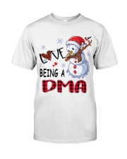 I Love Being A Dma - Xmas Classic T-Shirt front