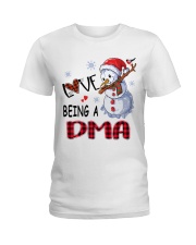 I Love Being A Dma - Xmas Ladies T-Shirt tile