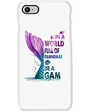 In a World Full Of Grandmas Be A Gam - Sea Phone Case tile