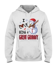 I Love Being A Great Granny - Xmas Hooded Sweatshirt tile