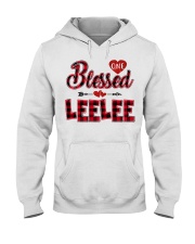 Blessed Leelee - Red Hooded Sweatshirt tile