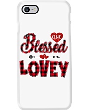 Blessed Lovey - Red Phone Case tile