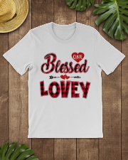 Blessed Lovey - Red Classic T-Shirt lifestyle-mens-crewneck-front-18