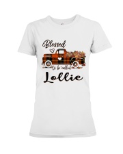 Blessed To Be Called Lollie - Autumn Premium Fit Ladies Tee tile