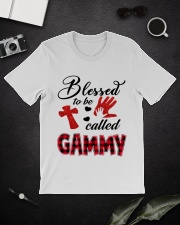 Blessed To Be Called Gammy - Red Classic T-Shirt lifestyle-mens-crewneck-front-16
