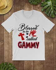Blessed To Be Called Gammy - Red Classic T-Shirt lifestyle-mens-crewneck-front-18