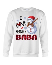 I Love Being A Baba - Xmas Crewneck Sweatshirt tile
